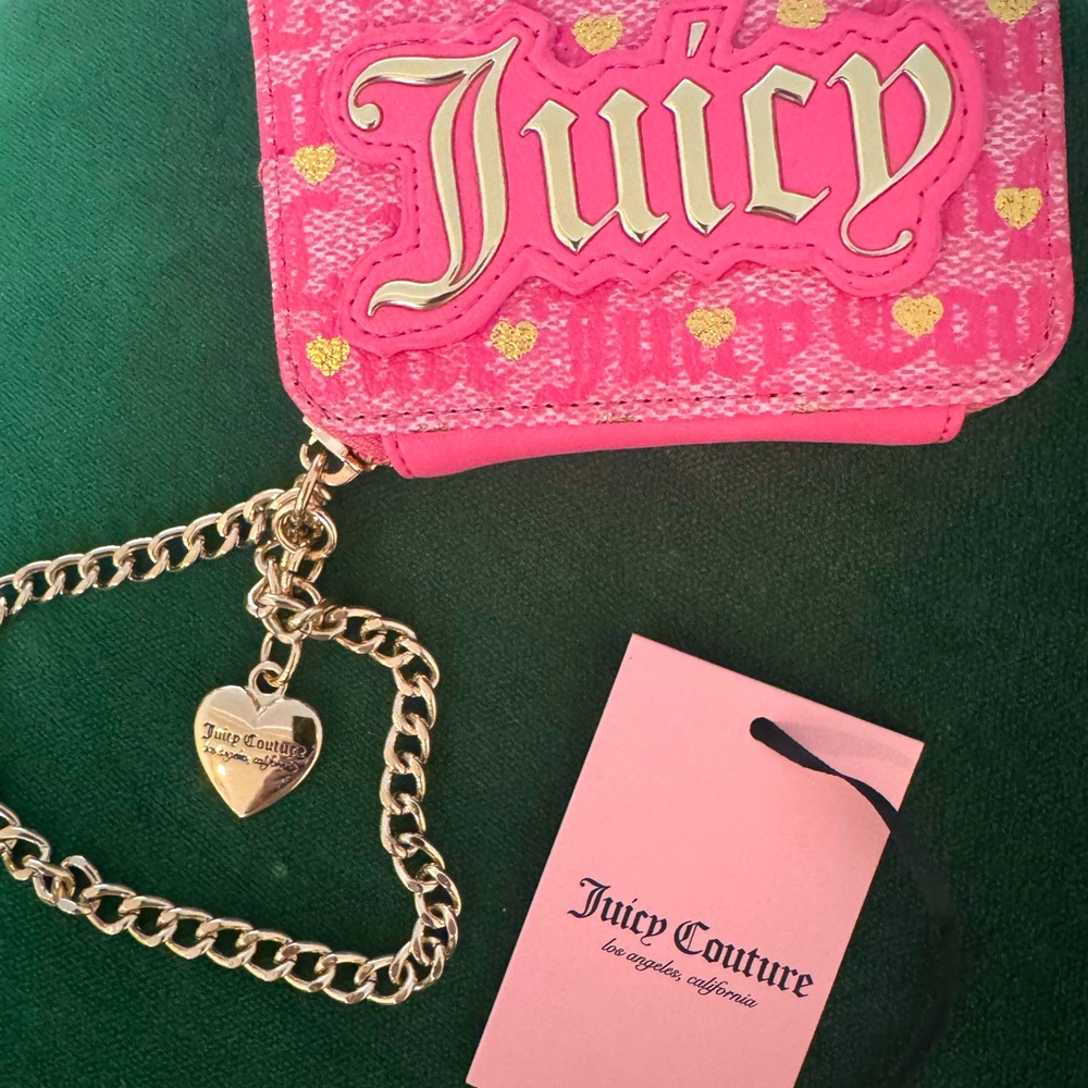 Juicy Couture Heart Chain Wallet